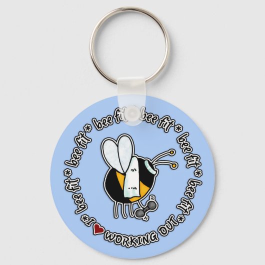 Bienenfit - Schlüsselanhänger (Vorderseite)