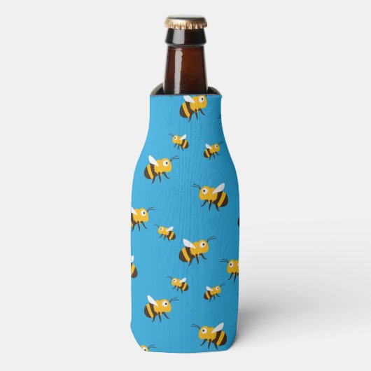 Bienenflasche Cooler Flaschenkühler (Flaschenvorderseite)