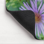 Bienenfliegen & Lila Asters Mousepad (Ecke)