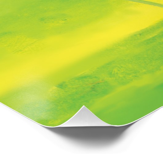 Bienenfliegerbild Poster (Ecke)