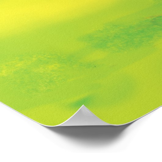 Bienenfliegerbild Poster (Ecke)