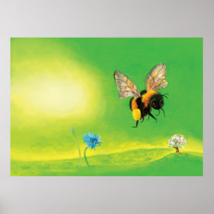 Bienenfliegerbild Poster
