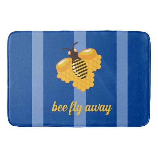 Bienenflug Badematte (Vorderseite)