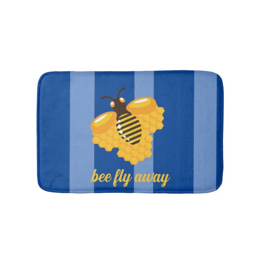 Bienenflug Badematte (Vorderseite)