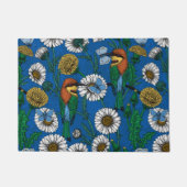 Bienenfresser auf blau fußmatte (Vorderseite)