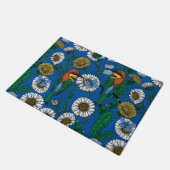 Bienenfresser auf blau fußmatte (Schrägansicht)