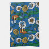 Bienenfresser auf blau geschirrtuch (Vertikal)