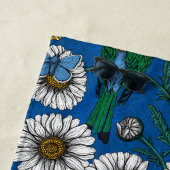 Bienenfresser auf blau strandtuch (Beispiel)