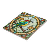 Bienenfresser Bird-Imitate aus festgeklemmtem Glas Fliese (Seite)