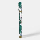 Bienenfresser, blaue Schmetterlinge und Gänse auf Case-Mate iPhone Hülle (Rückseite / Links)