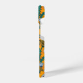 Bienenfresser, blaue Schmetterlinge und Gänse auf iPhone Hülle (Linke Seite)