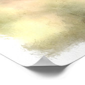 Bienenfresser im Flug Poster (Ecke)