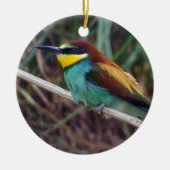 Bienenfresser Keramikornament (Vorne)