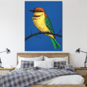 Bienenfresser Leinwanddruck (Insitu (Schlafzimmer))