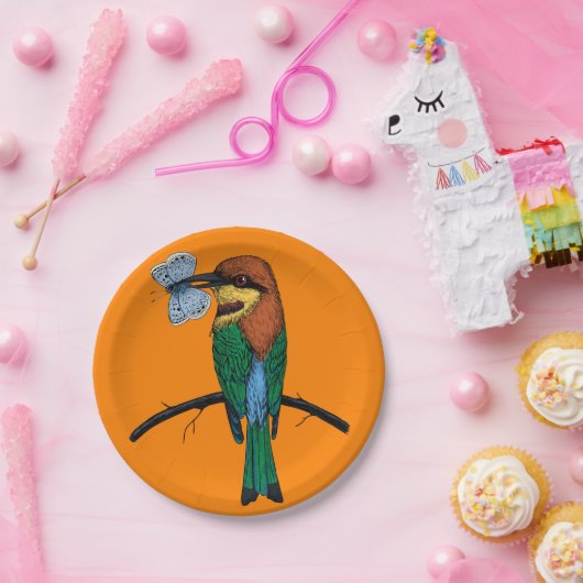 Bienenfresser Pappteller (Party)