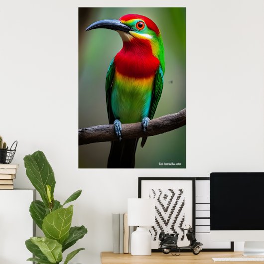 Bienenfresser Poster (Heimbüro)