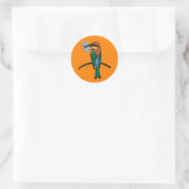 Bienenfresser Runder Aufkleber (Tasche)
