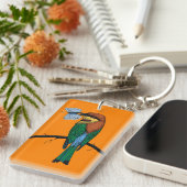 Bienenfresser Schlüsselanhänger (Vorderseite rechts)