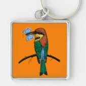 Bienenfresser Schlüsselanhänger (Vorne)