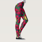 Bienenfresser und -mohn leggings (Rechts)