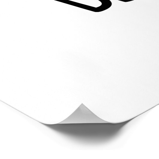 Bienenfreund Funny Insect Bee Pun Poster (Ecke)