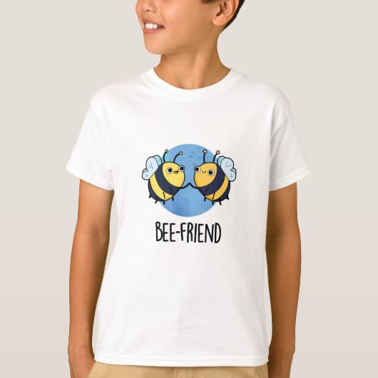 Bienenfreund Funny Insect Bee Pun T-Shirt (Vorderseite)