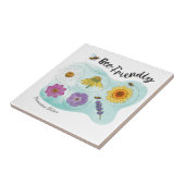 Bienenfreundlich - Harmonische Natur Fliese (Seite)