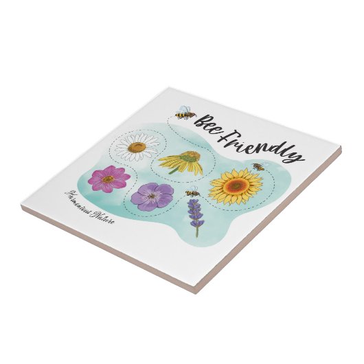 Bienenfreundlich - Harmonische Natur Fliese (Seite)