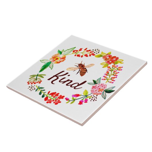 Bienenfreundliche Blumen Fliese (Seite)