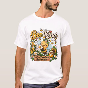 Bienenfreundliches T-Shirt-Design mit süßer Botsch T-Shirt