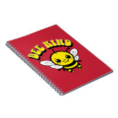 Bienenfreundliches Textdesign Notizblock (Rechte Seite)