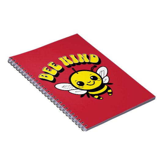 Bienenfreundliches Textdesign Notizblock (Rechte Seite)