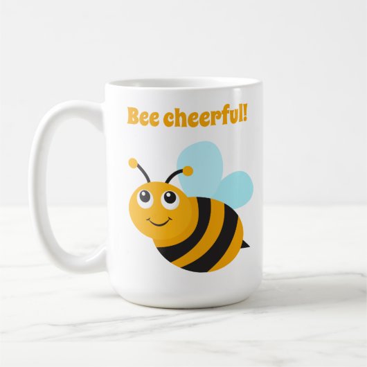 Bienenfröhliche Tasse (Links)