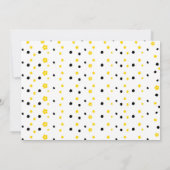 Bienengeburt Einladung (Rückseite)