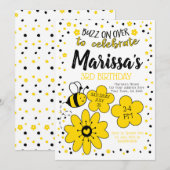 Bienengeburt Einladung (Vorne/Hinten)