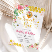 Bienengeburtstagseinladung Mädchen Einladung
