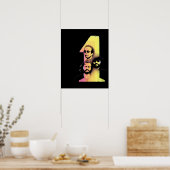 Bienengees-Anzahl Poster (Küche)