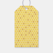 Bienengender Reveal Baby Duwer Fevor Geschenkanhänger (Rückseite)