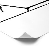 Bienengeometrie Poster (Ecke)