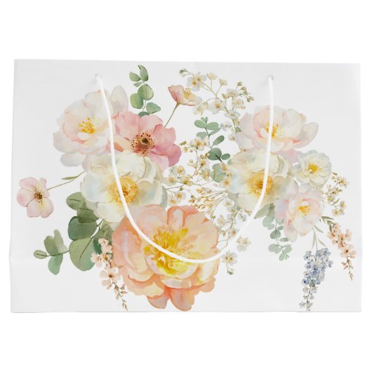 Bienengeschenktasche Große Geschenktüte (Rückseite)