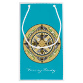 Bienengeschenktasche Kleine Geschenktüte (Rückseite)