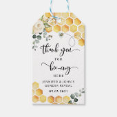 Bienengeschlecht enthüllt danke geschenkanhänger (Vorderseite)