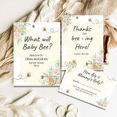 Bienengeschlecht enthüllt Dankeschön-Karte Karte