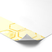 Bienengeschlecht enthüllt Kartografie von Jungen o Poster (Ecke)