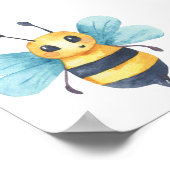 Bienengeschlecht enthüllt Kartografie von Jungen o Poster (Ecke)