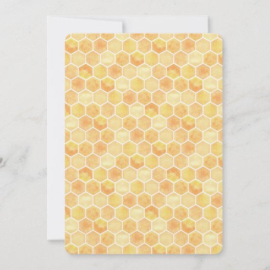 Bienengeschlechtsoffenes Party Einladung (Rückseite)