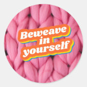 Bienengewebe in der Aufkleber (Vorderseite)