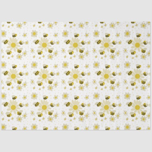 Bienengewebe Seidenpapier (Vorderseite)