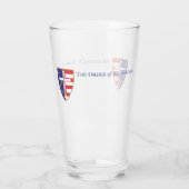 Bienenglas Glas (Rückseite)