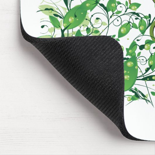 Bienengrün Mousepad (Ecke)